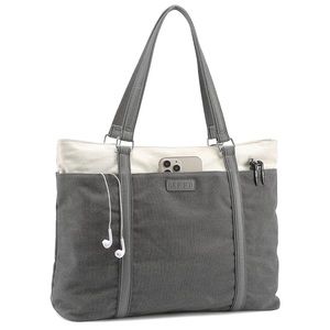 JFFD Laptop Shoulder Work Tote Bag | Lightweight 15.6 Inch Handbag Purse